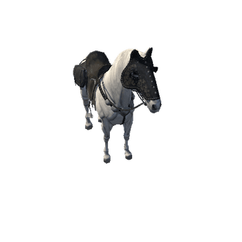 Hero_Horse_LOD_white Prefab